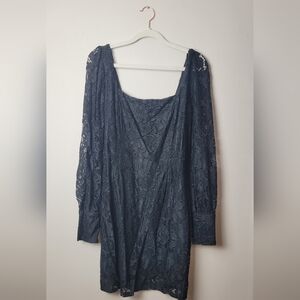 Black Lace Dynamite Dress